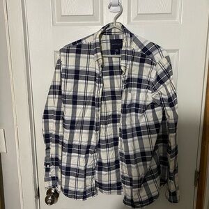 American eagle plaid shirt